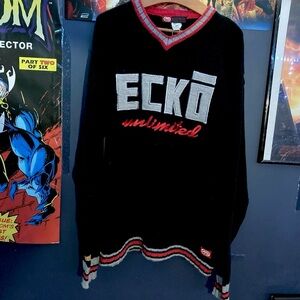 Vintage ECKO UNLIMITED LARGE Sweater